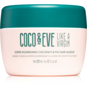 Coco & Eve Like A Virgin Super Nourishing Coconut & Fig Hair Masque mască hrănitoare profundă pentru un par stralucitor si catifelat - imagine 2